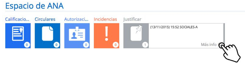 Justificar incidencias